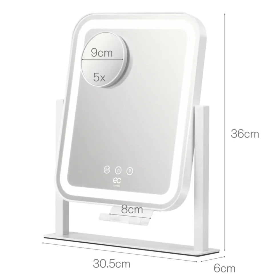 Wilfa EC Glowing sminkespeil 25 cm