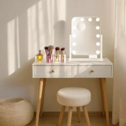 Wilfa Shine sminkespeil med LED-belysning