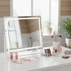 Wilfa Sparkle Stockholm sminkespeil med LED-lys 58 cm