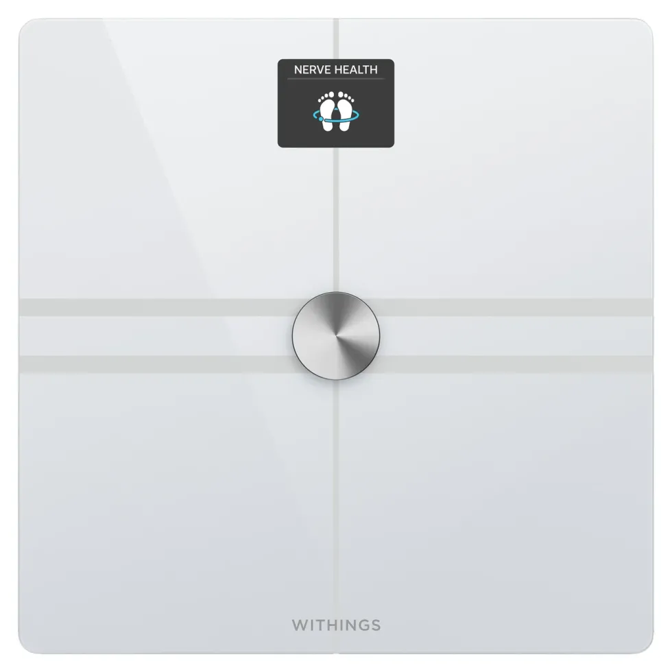 Withings Body Comp Personvekt med wifi Hvit