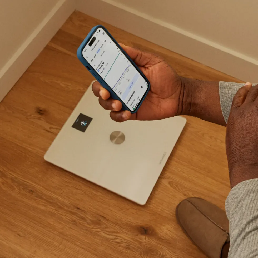 Withings Body Comp Personvekt med wifi Hvit