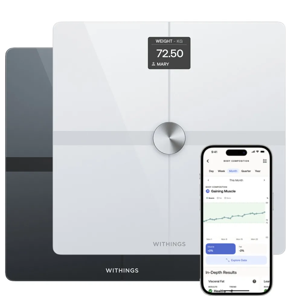 Withings Body Smart Personvekt med wifi Hvit