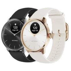 Withings Scanwatch Light Smartklokke med klassisk urskive 37 mm Svart