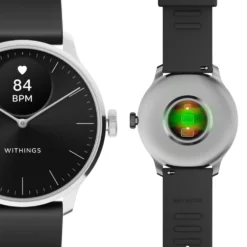 Withings Scanwatch Light Smartklokke med klassisk urskive 37 mm Svart