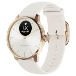 Withings Scanwatch Light Smartklokke med klassisk urskive 37 mm Rose Gold