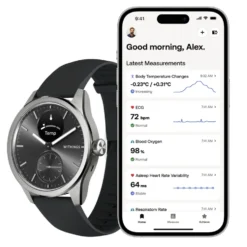 Withings Scanwatch 2 Smartklokke med klassisk urskive 42 mm