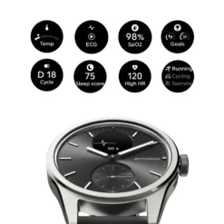 Withings Scanwatch 2 Smartklokke med klassisk urskive 42 mm
