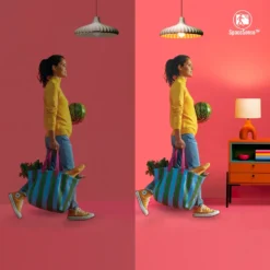 WiZ Amber Filament A60 Smart LED-pære E27 640 lm