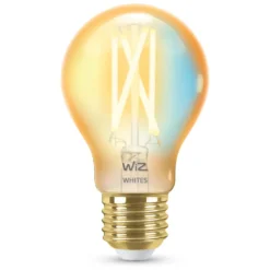 WiZ Amber Filament A60 Smart LED-pære E27 640 lm