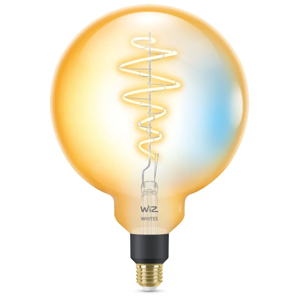 WiZ Amber Filament G200 Smart LED-pære E27 390 lm