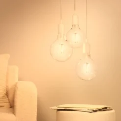 WiZ Amber Filament G200 Smart LED-pære E27 390 lm