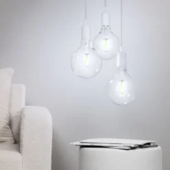 WiZ Amber Filament G200 Smart LED-pære E27 390 lm
