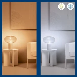 WiZ Clear Filament A60 Smart LED-pære E27 806 lm