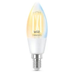 WiZ Clear Filament C35 Smart LED-pære E14 470 lm