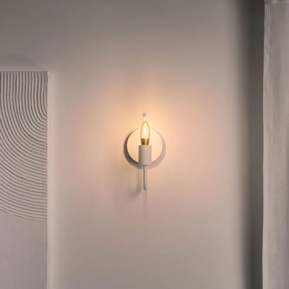 WiZ Clear Filament C35 Smart LED-pære E14 470 lm
