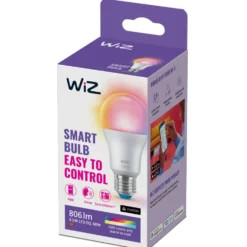 WiZ Color A60 Smart LED-pære E27 806 lm