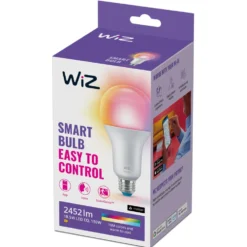 WiZ Color High Lumen A80 Smart LED-pære E27 2452 lm