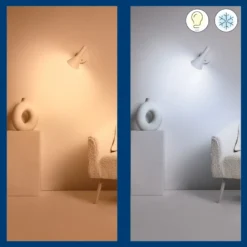 WiZ C37 Smart LED-pære E14 470 lm 2-pk.