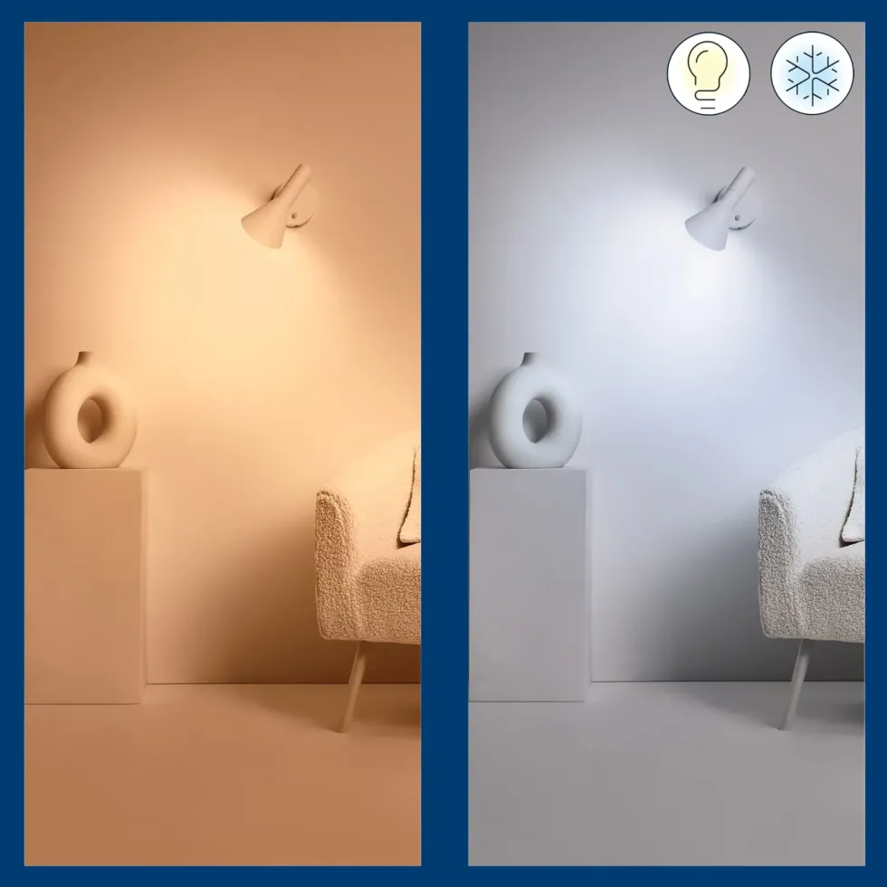 WiZ C37 Smart LED-pære E14 470 lm 2-pk.