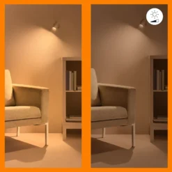 WiZ Varmhvit GU10 Smart LED-pære 345 lm