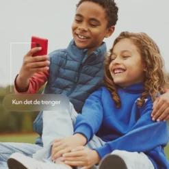 Xplora One - barnmobil uten internett og sosiale medier Svart