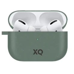 Xqisit Komposterbart etui for Airpods Pro (Gen 1, 2019) Grønn