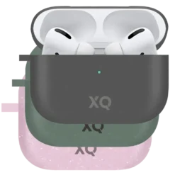 Xqisit Komposterbart etui for Airpods Pro (Gen 1, 2019) Grønn
