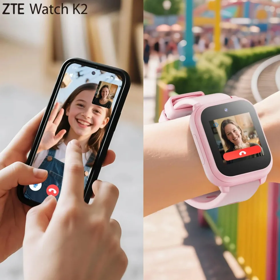 ZTE Watch K2 – smartklokke for barn Blå